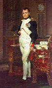 Jacques-Louis  David Napoleon in his Study Spain oil painting reproduction